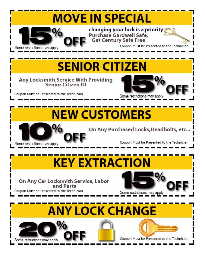 Security Locksmith Services Little Rock, AR 501-374-3099 - coupon-img